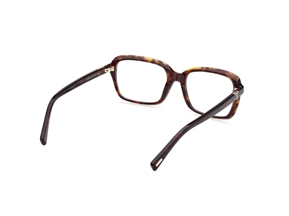 Occhiali da vista Tod's TO5306 (052) colore marrone scuro lucido forma rettangolare 