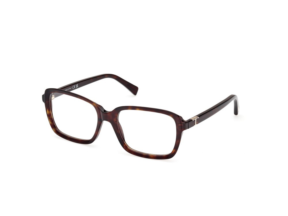 Occhiali da vista Tod's TO5306 (052) colore marrone scuro lucido forma rettangolare 