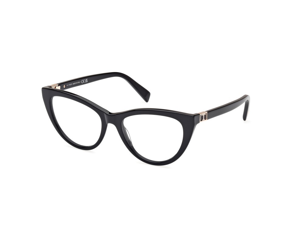 Occhiali da vista Tod's TO5307 (001) colore nero lucido forma cat eye 