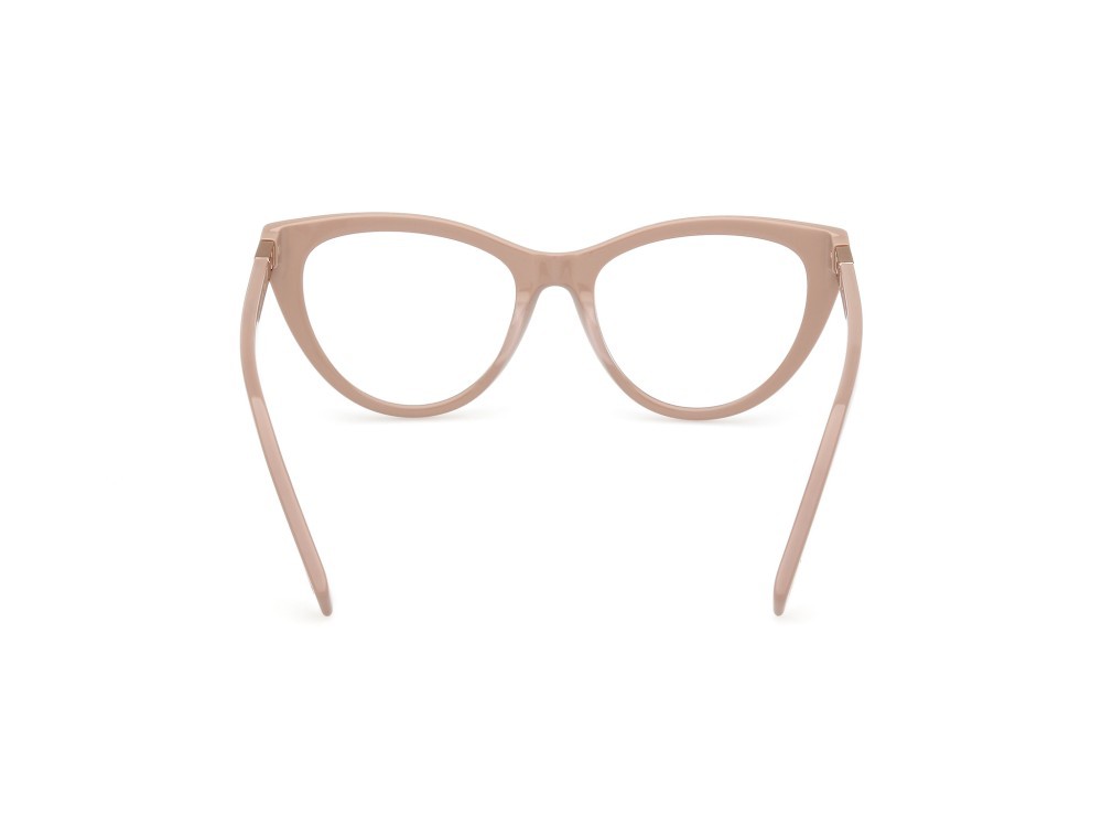 Occhiali da vista Tod's TO5307 (045) colore marrone chiaro lucido forma cat eye 