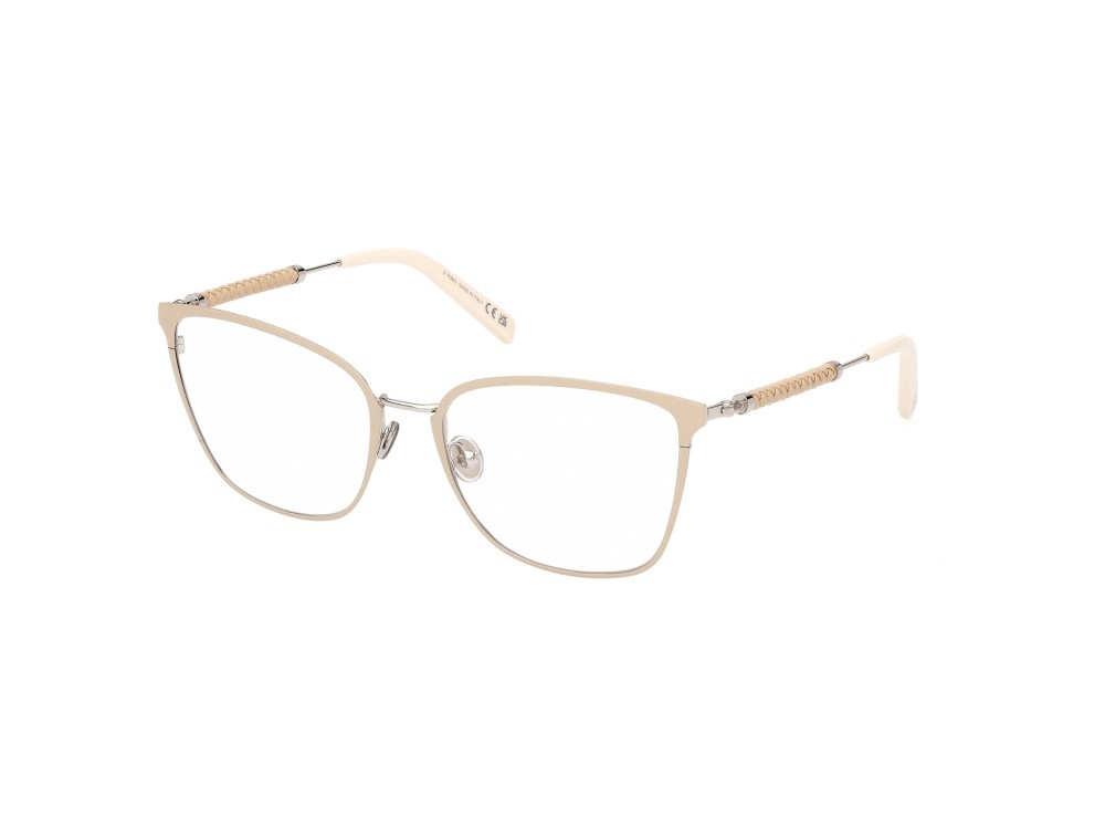 Occhiali da vista Tod's TO5308 (025) colore avorio opaco forma geometrico 