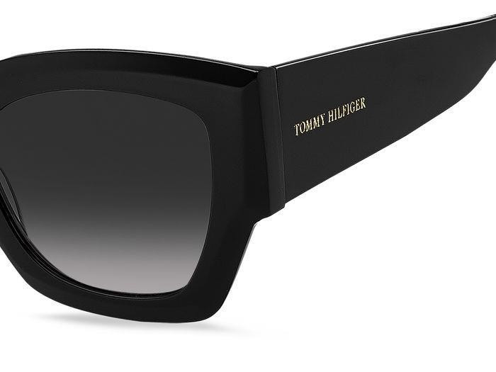Sunglasses Tommy Hilfiger TH 1862/S 204387 (807 9O) color black shape square 