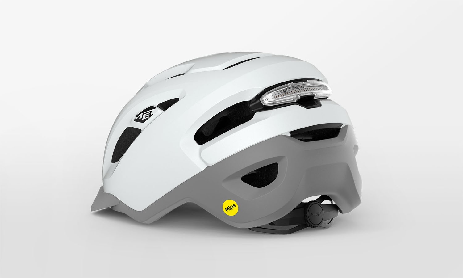 Fahrradhelme MET Urbex mips bianco grigio opaco 3HM140 WH1 