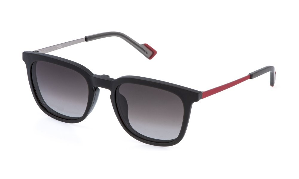 Occhiali da vista Sting UST546 (FUSP) colore grigio sfumato lenti brown gradient smoke