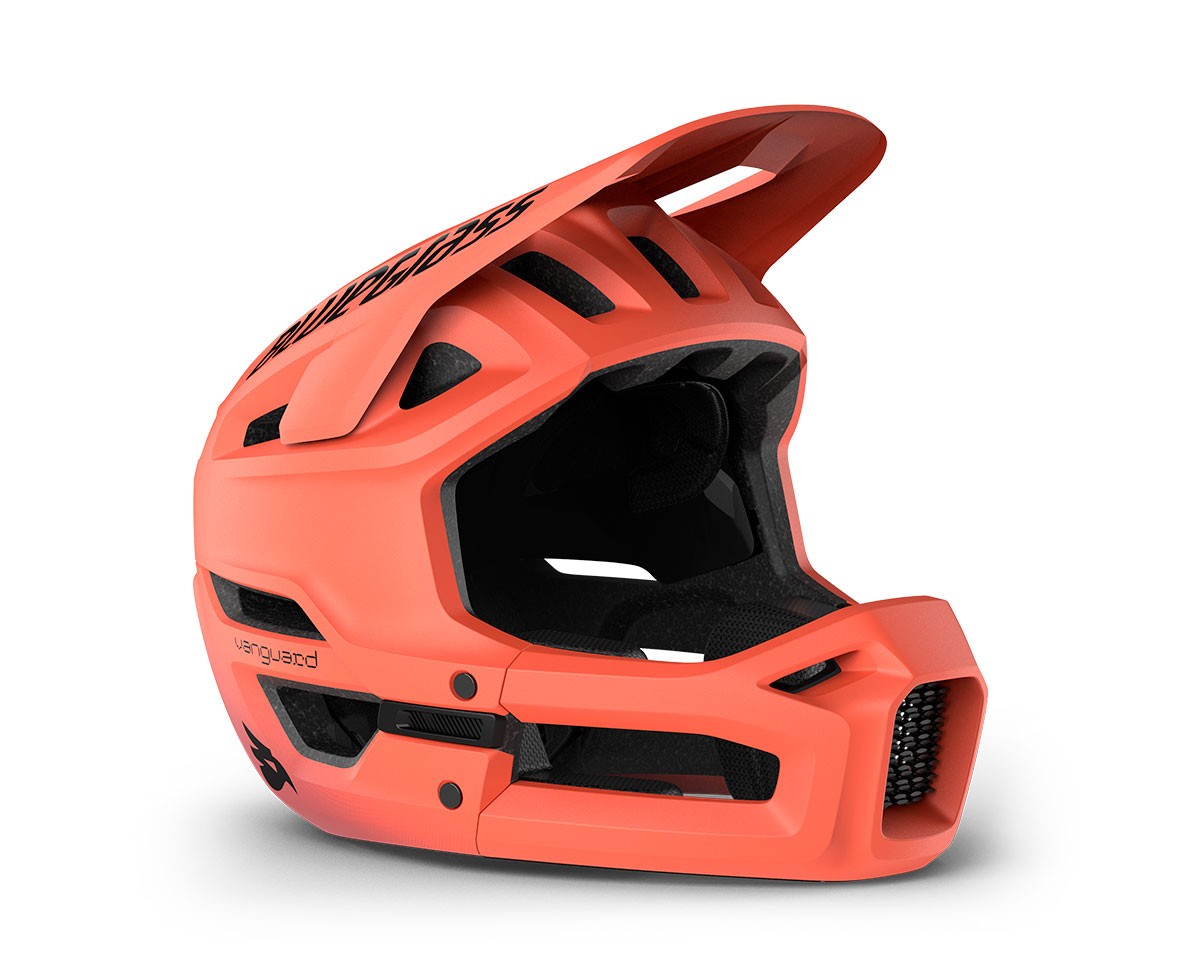 Bike helmets Bluegrass Vanguard core mips Nero corallo 3HG014 OR1 