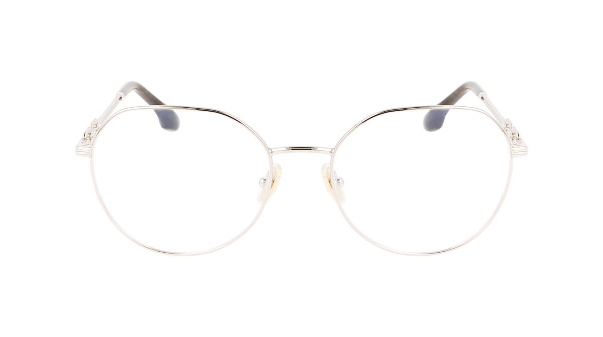 Brillen Victoria Beckham VB2129 (040) farbe silver form oval 