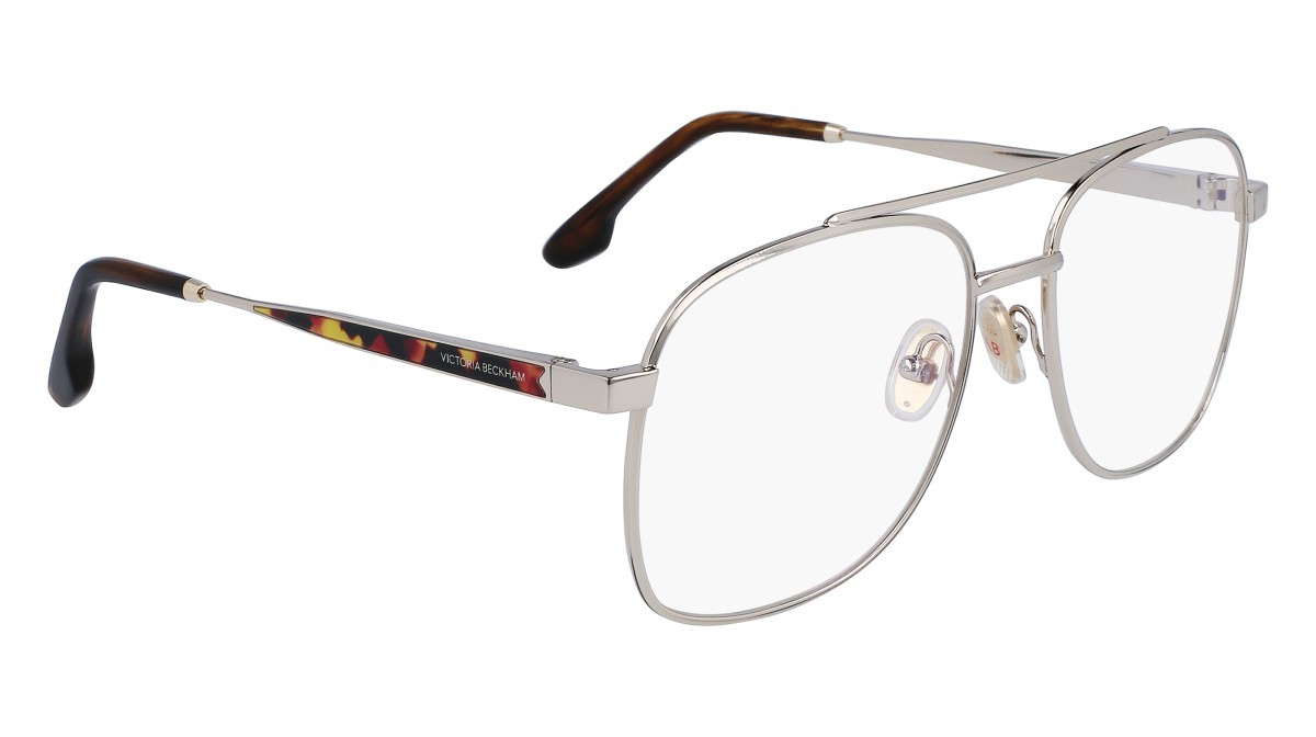 Brillen Victoria Beckham VB2130 (715) farbe light gold form navigator 