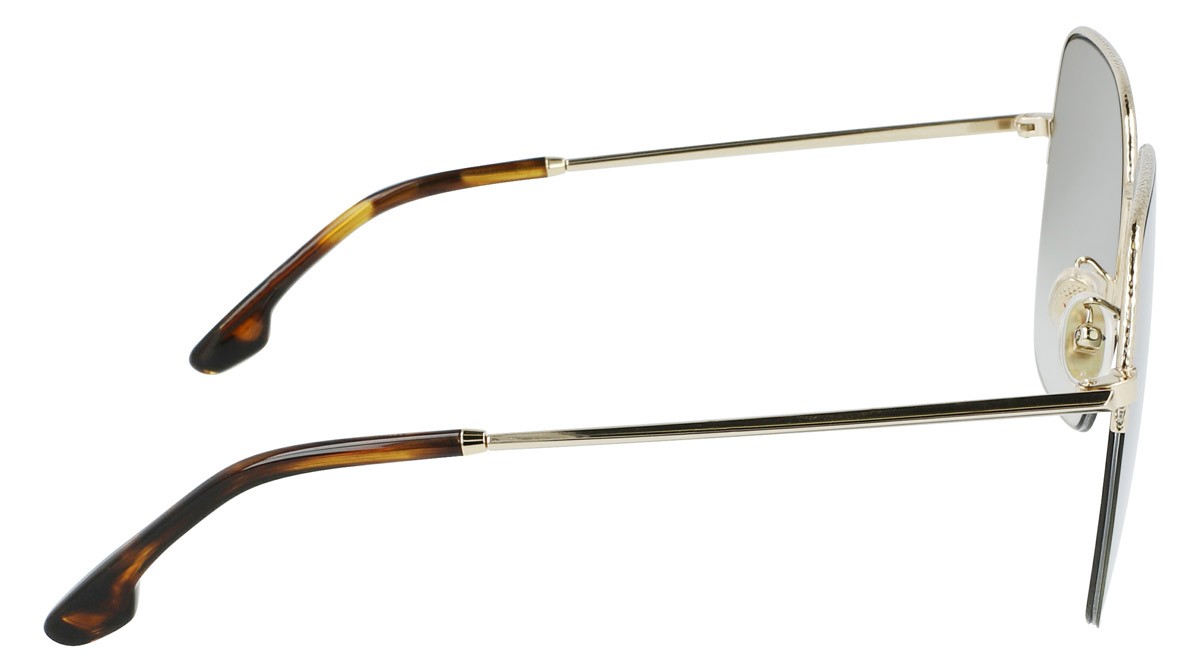 Sonnenbrillen Victoria Beckham VB214SA (700) farbe gold/khaki form aviator 