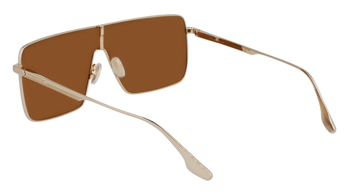 Sonnenbrillen Victoria Beckham VB238S (723) farbe gold/caramel form maske gläser solid caramel