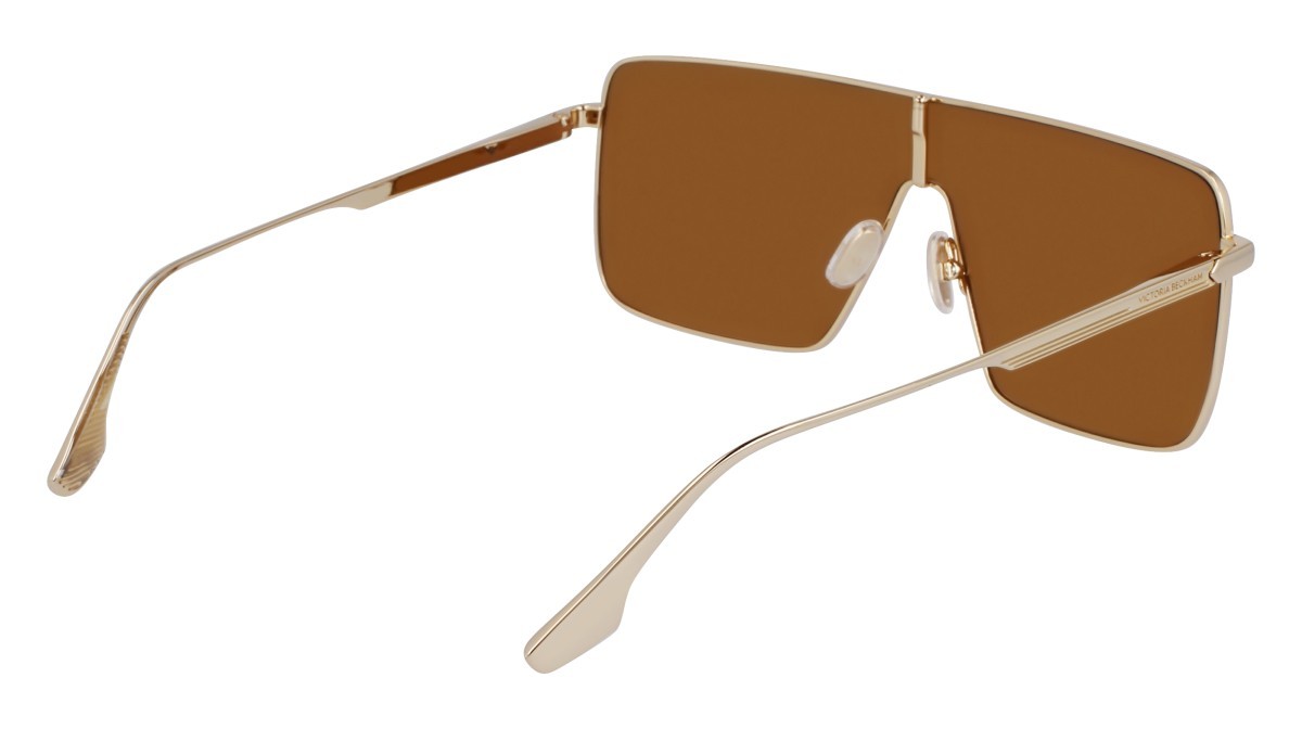 Sonnenbrillen Victoria Beckham VB238S (723) farbe gold/caramel form maske gläser solid caramel