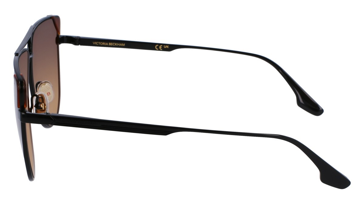 Sonnenbrillen Victoria Beckham VB239S (215) farbe tortoise form pantos gläser gradient brown/orange