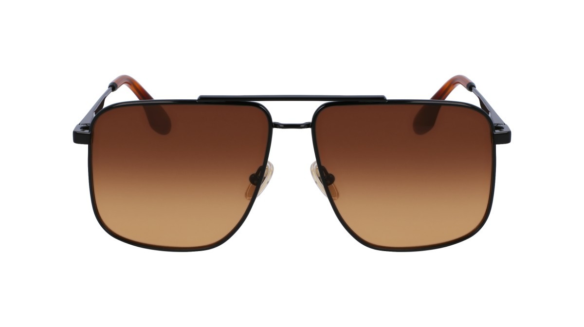 Sonnenbrillen Victoria Beckham VB240S (001) farbe black form navigator gläser gradient brown/orange
