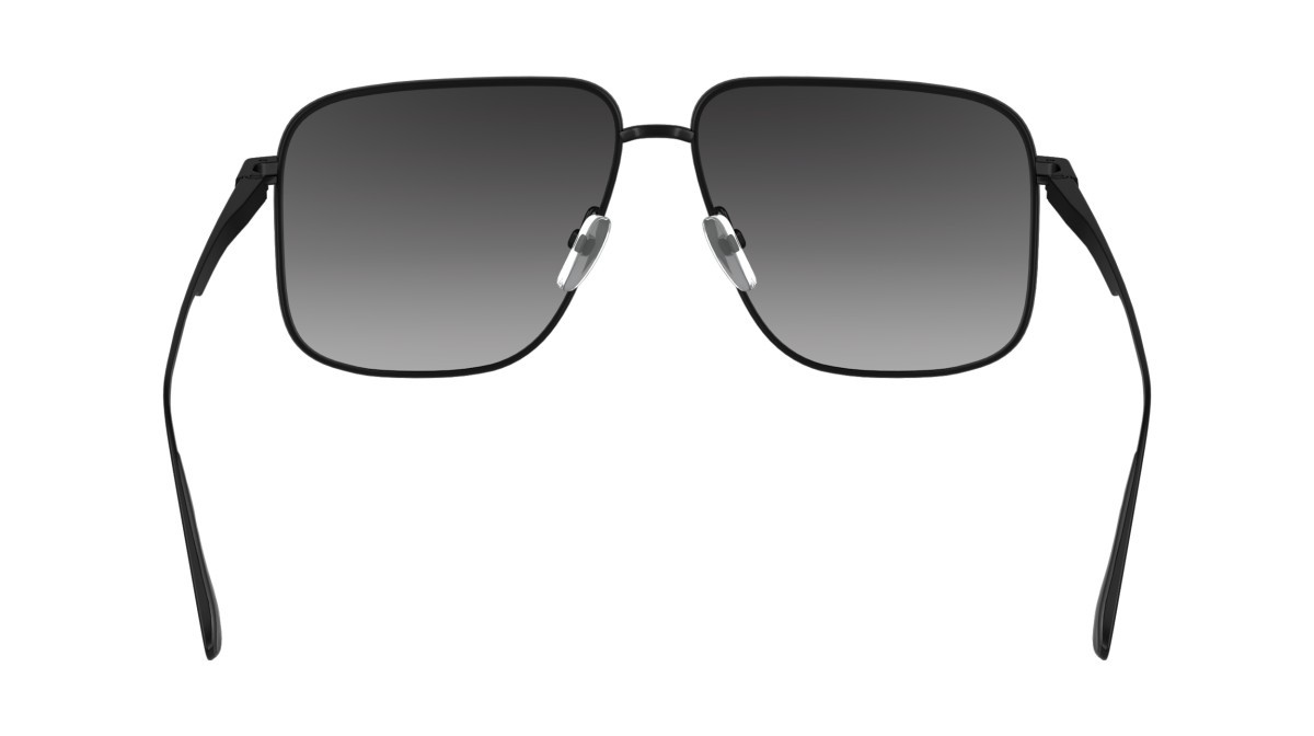 Sonnenbrillen Victoria Beckham VB243S (002) farbe matte black form navigator gläser gradient grey