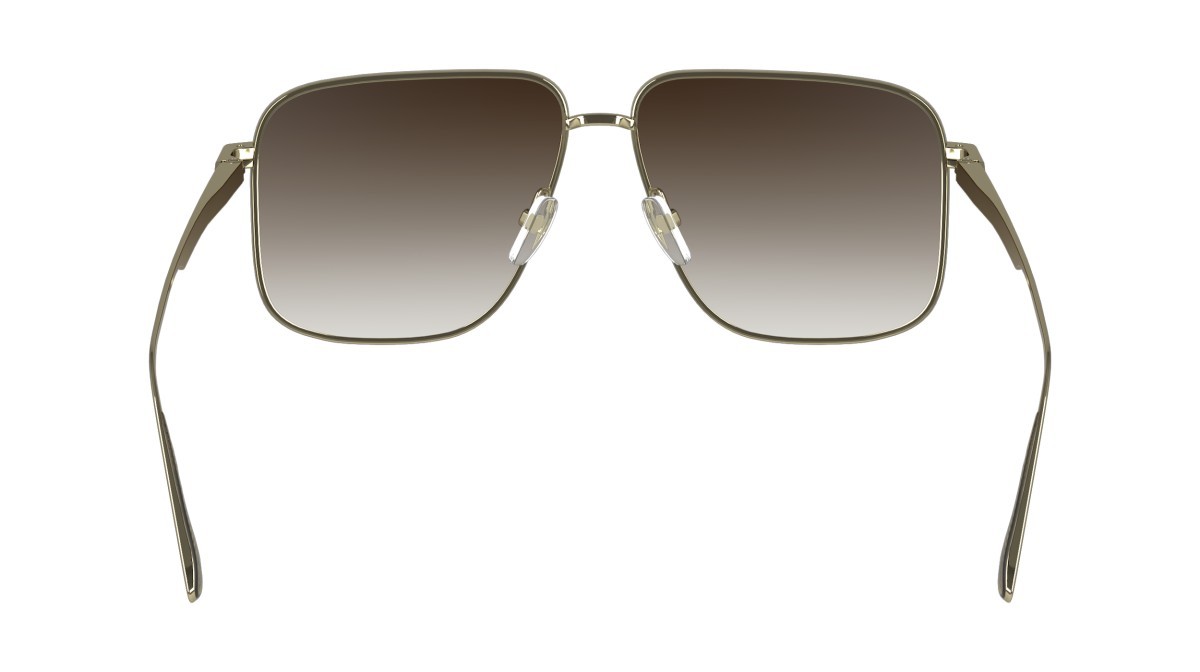 Sonnenbrillen Victoria Beckham VB243S (702) farbe gold/brown gradient form navigator gläser gradient brown