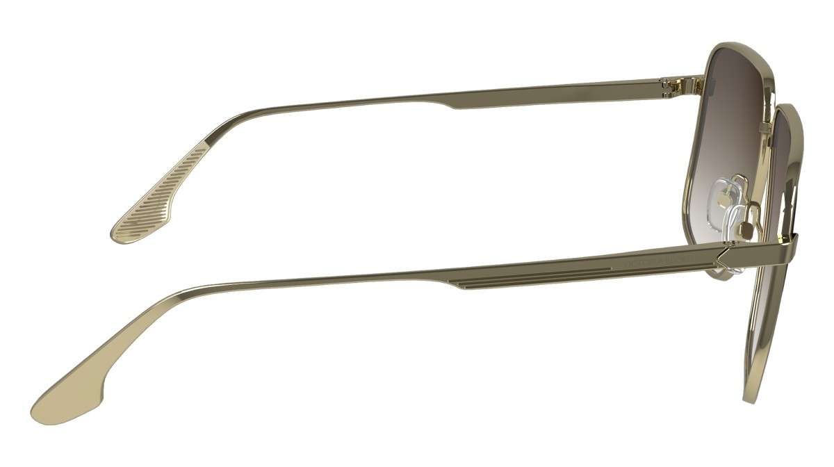Sonnenbrillen Victoria Beckham VB243S (702) farbe gold/brown gradient form navigator gläser gradient brown
