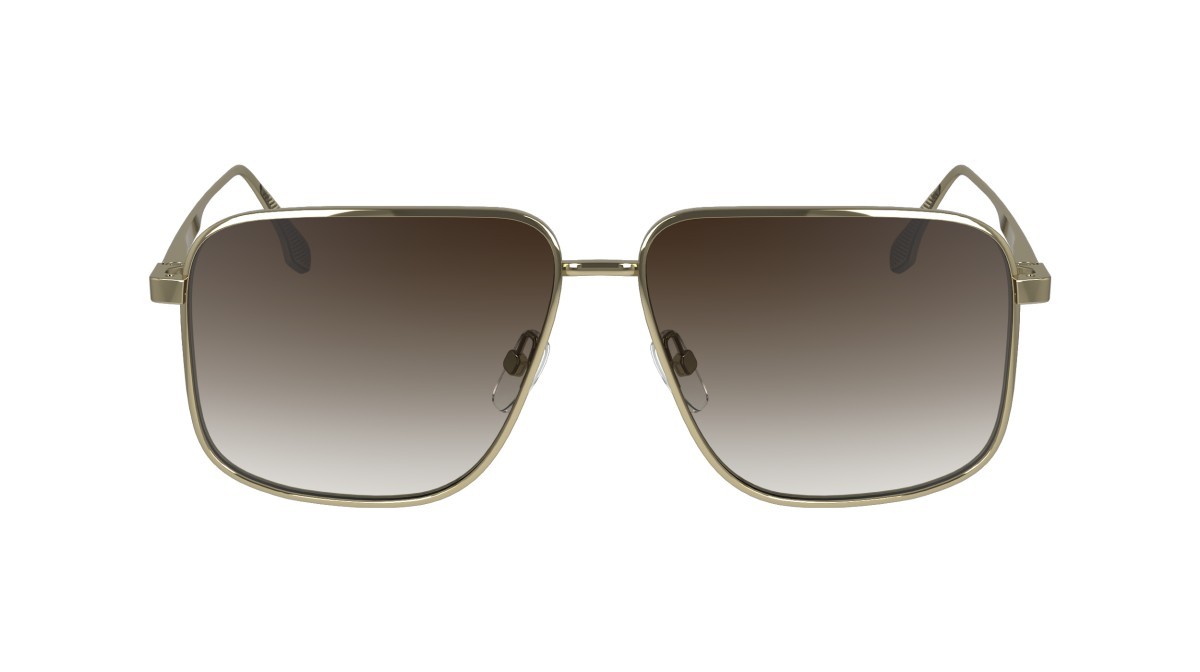 Sonnenbrillen Victoria Beckham VB243S (702) farbe gold/brown gradient form navigator gläser gradient brown