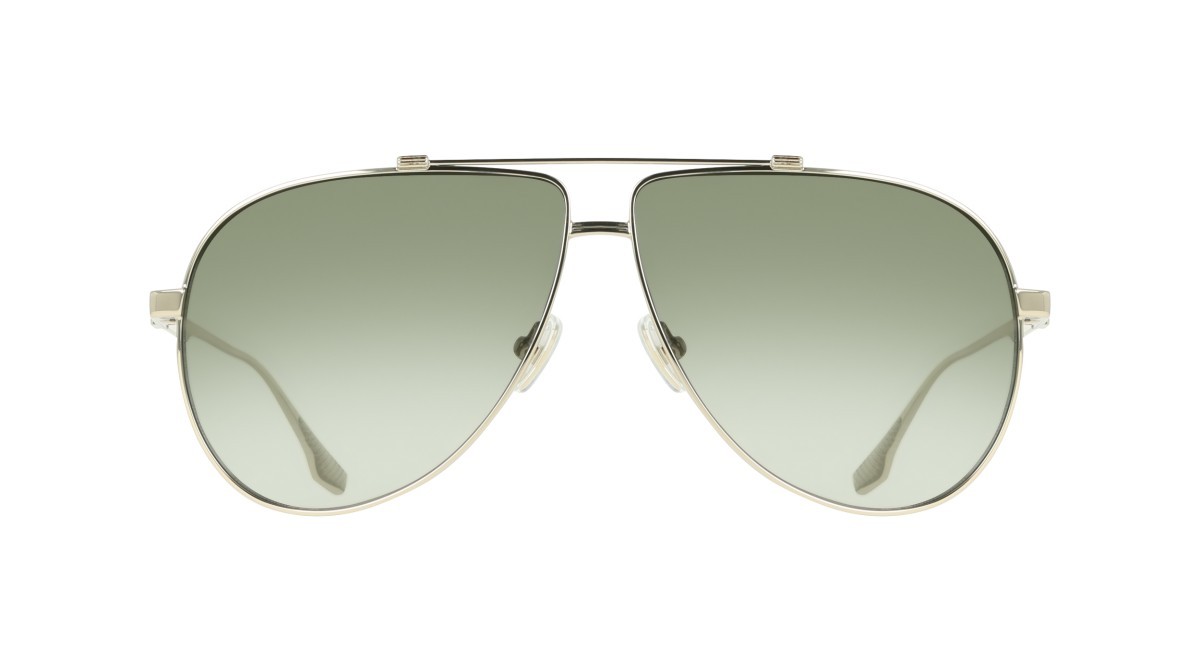 Sonnenbrillen Victoria Beckham VB248S (714) farbe gold form aviator gläser gradient green
