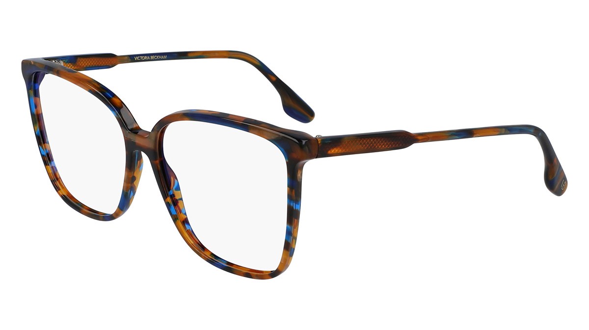 Brillen Victoria Beckham VB2603 (226) farbe striped blue havana form rechteckig 