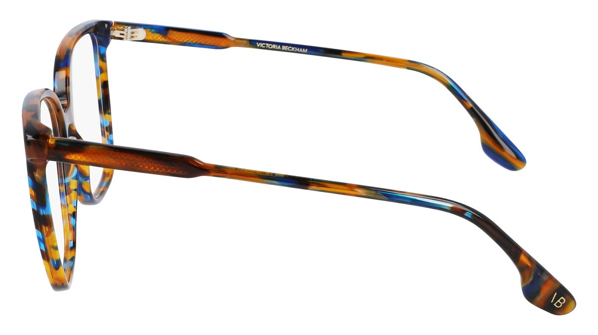 Brillen Victoria Beckham VB2603 (226) farbe striped blue havana form rechteckig 