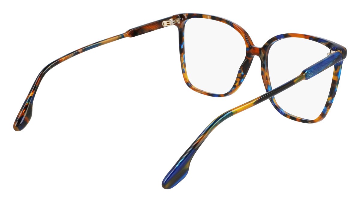 Brillen Victoria Beckham VB2603 (226) farbe striped blue havana form rechteckig 