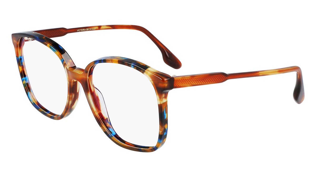 Brillen Victoria Beckham VB2615 (212) farbe chocolate smoke/havana blue form rechteckig 