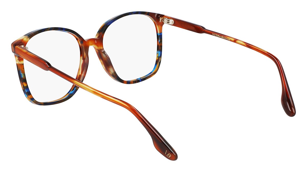 Brillen Victoria Beckham VB2615 (212) farbe chocolate smoke/havana blue form rechteckig 
