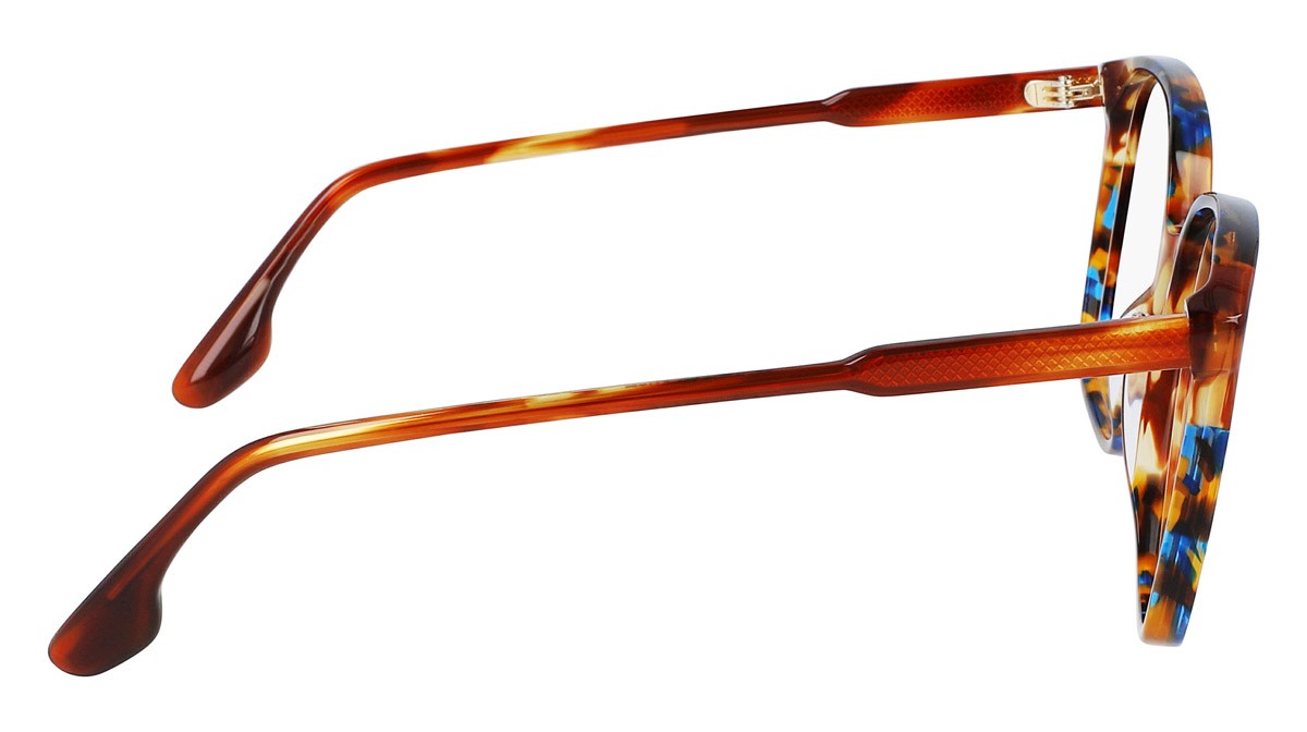 Brillen Victoria Beckham VB2615 (212) farbe chocolate smoke/havana blue form rechteckig 