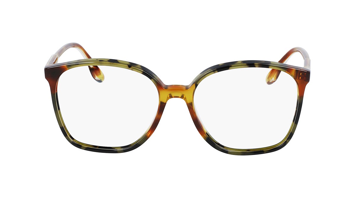 Eyeglasses Victoria Beckham VB2615 (225) color blonde havana/green havana shape rectangle 