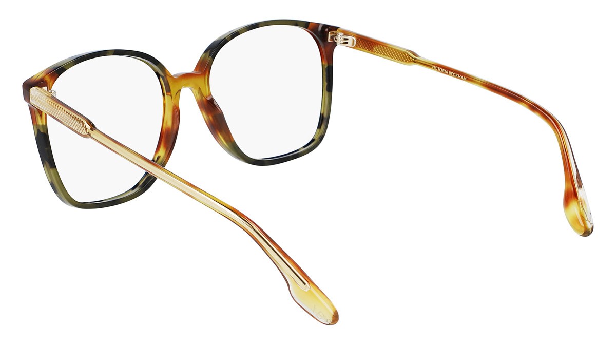 Eyeglasses Victoria Beckham VB2615 (225) color blonde havana/green havana shape rectangle 