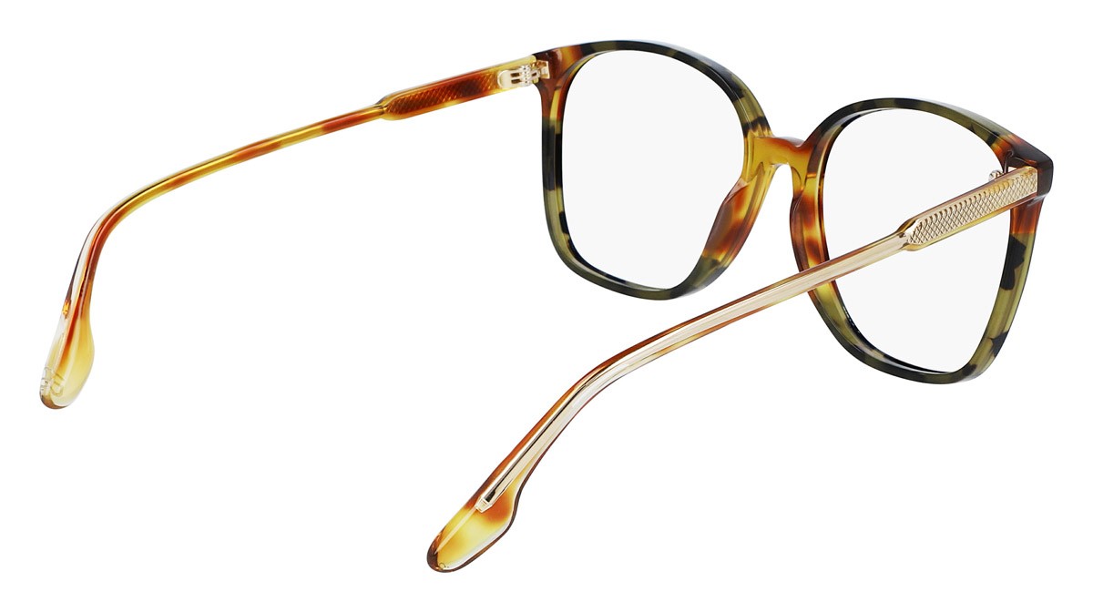 Eyeglasses Victoria Beckham VB2615 (225) color blonde havana/green havana shape rectangle 