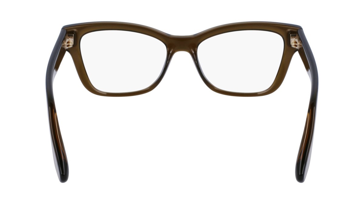 Brillen Victoria Beckham VB2642 (316) farbe khaki form cat-eye 