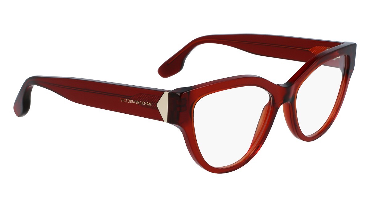 Brillen Victoria Beckham VB2646 (610) farbe red form cat-eye 