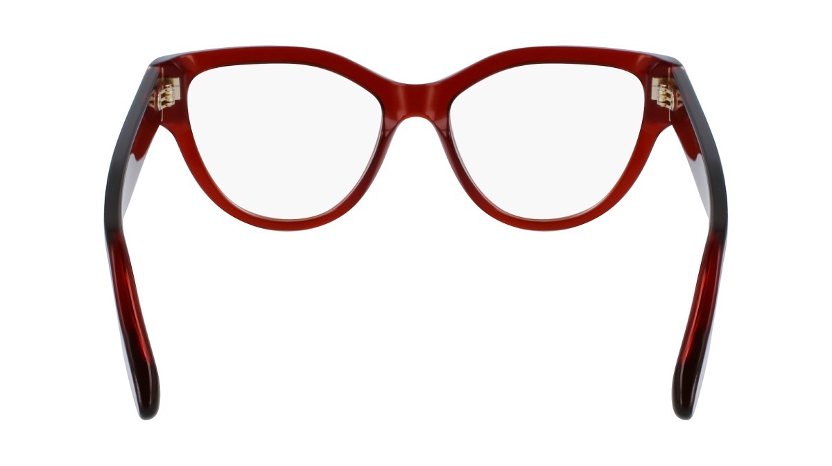 Brillen Victoria Beckham VB2646 (610) farbe red form cat-eye 