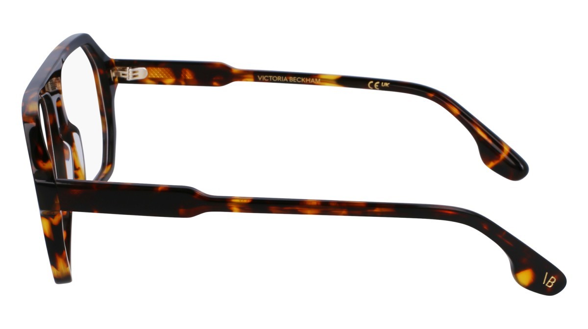 Brillen Victoria Beckham VB2654 (234) farbe dark havana form navigator gläser demo clear
