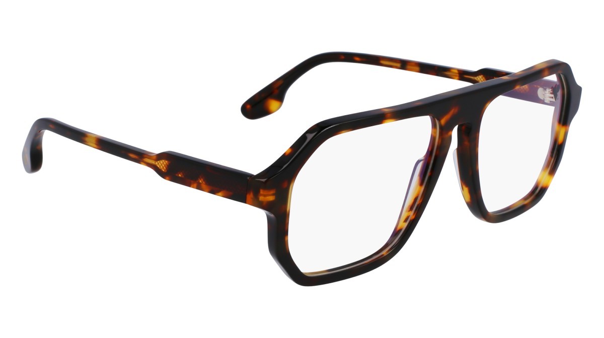 Brillen Victoria Beckham VB2654 (234) farbe dark havana form navigator gläser demo clear