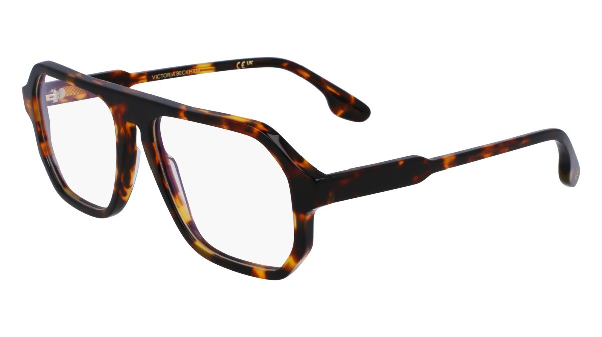 Brillen Victoria Beckham VB2654 (234) farbe dark havana form navigator gläser demo clear