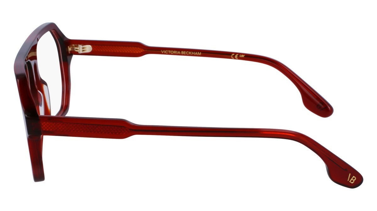 Brillen Victoria Beckham VB2654 (610) farbe red form navigator gläser demo clear