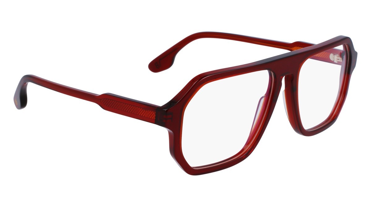 Brillen Victoria Beckham VB2654 (610) farbe red form navigator gläser demo clear