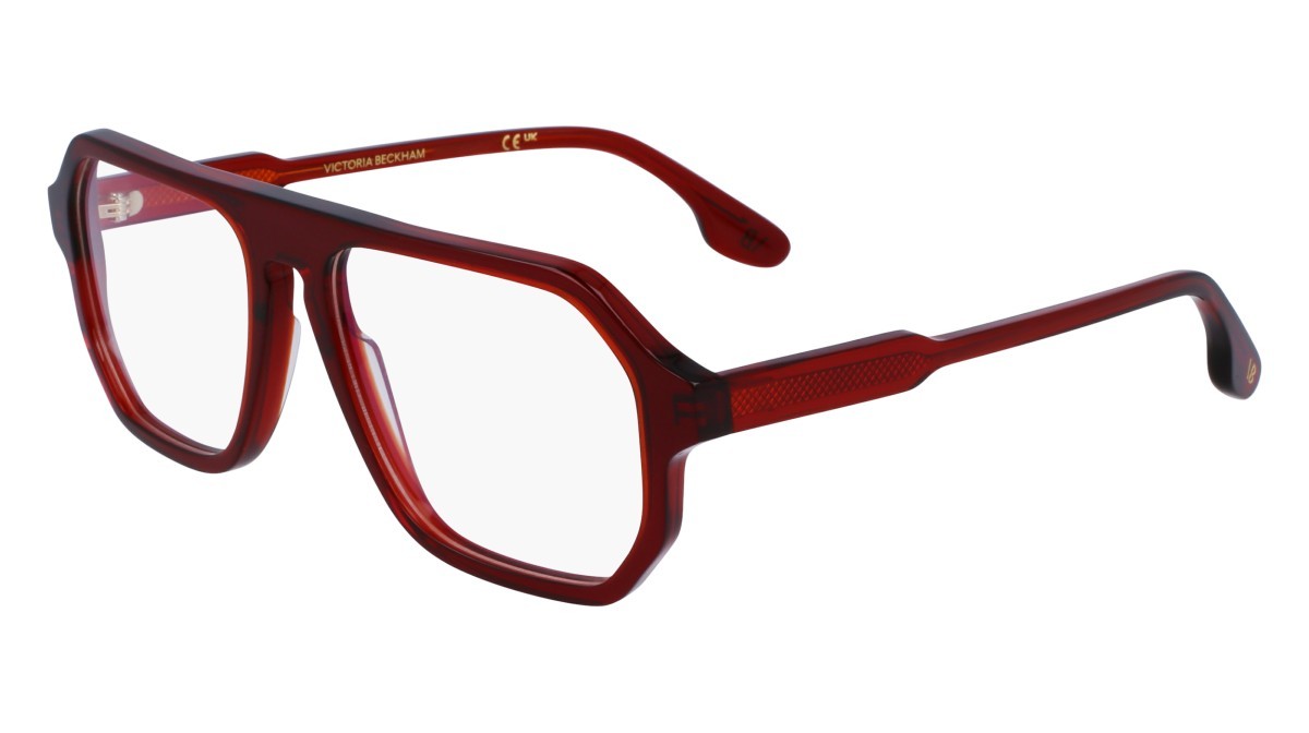 Brillen Victoria Beckham VB2654 (610) farbe red form navigator gläser demo clear