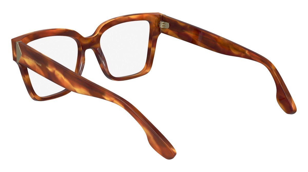 Brillen Victoria Beckham VB2659 (223) farbe striped blonde havana form rechteckig 