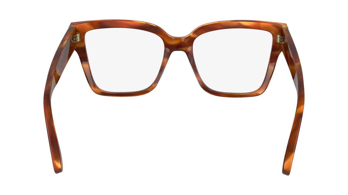 Brillen Victoria Beckham VB2659 (223) farbe striped blonde havana form rechteckig 
