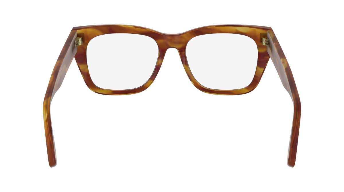 Brillen Victoria Beckham VB2660 (223) farbe striped blonde havana form rechteckig 