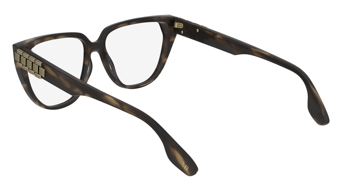 Brillen Victoria Beckham VB2661 (321) farbe striped khaki havana form pantos 
