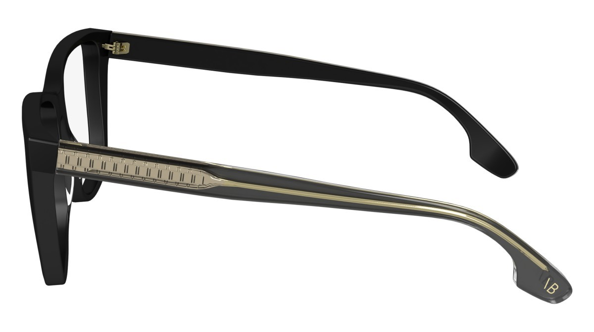 Brillen Victoria Beckham VB2664 (001) farbe black form rechteckig 