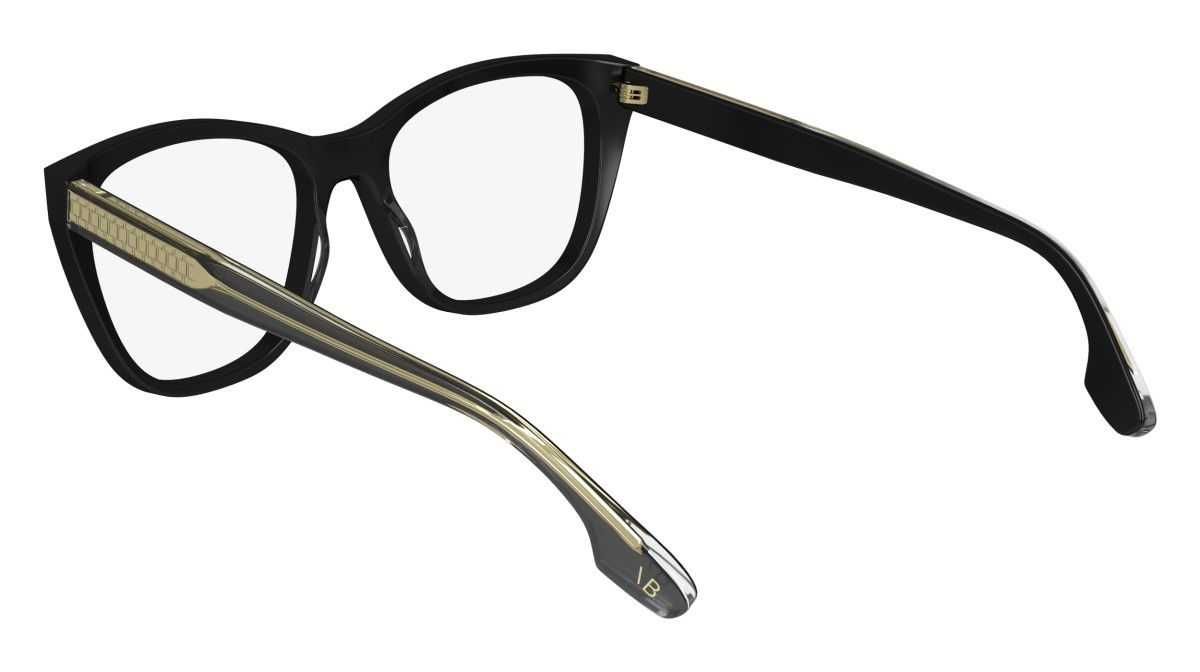 Brillen Victoria Beckham VB2665 (001) farbe black form rechteckig 