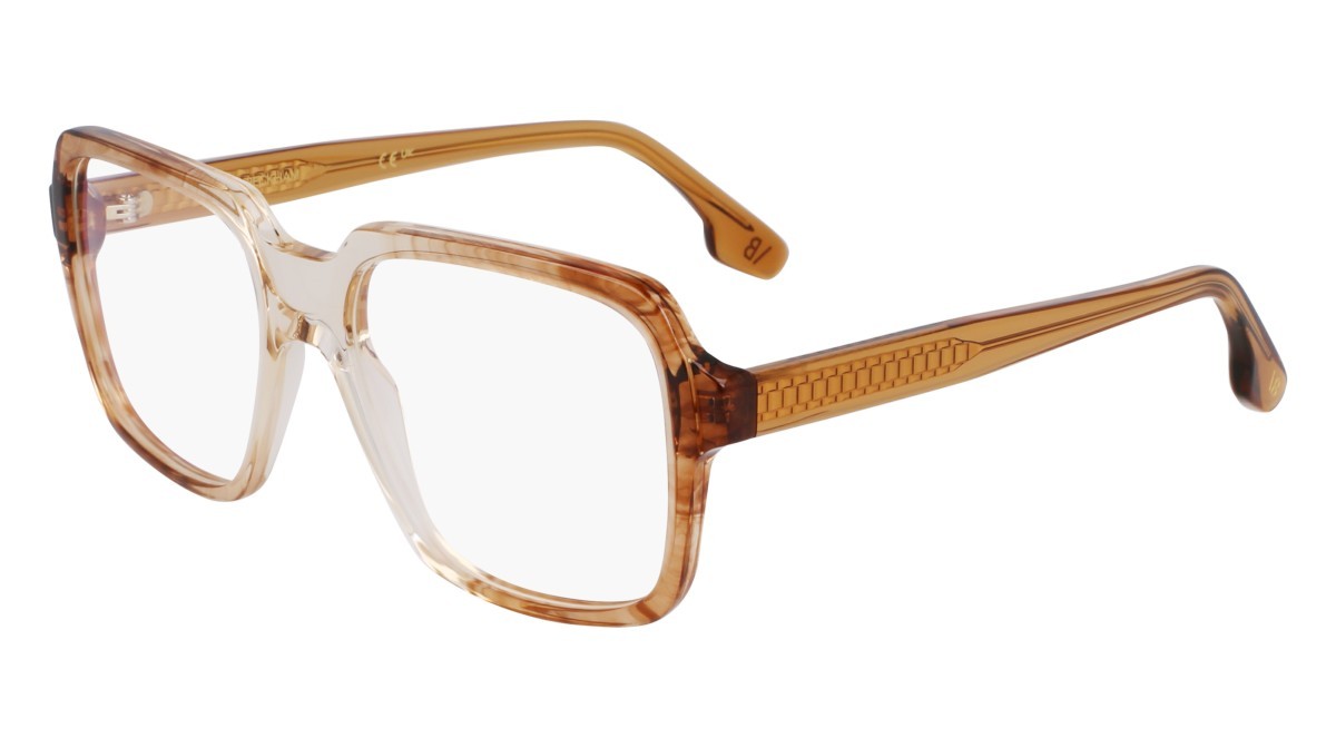 Brillen Victoria Beckham VB2668 (233) farbe vintage shaded brown form rechteckig 