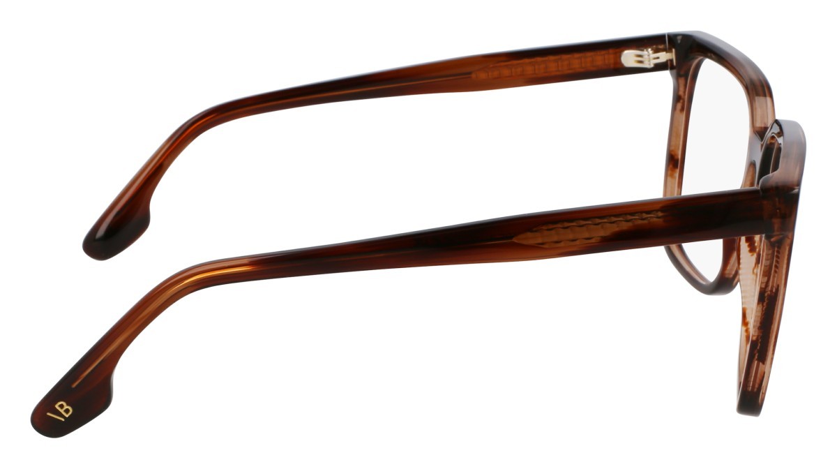 Brillen Victoria Beckham VB2669 (227) farbe brown horn form rechteckig gläser color 2