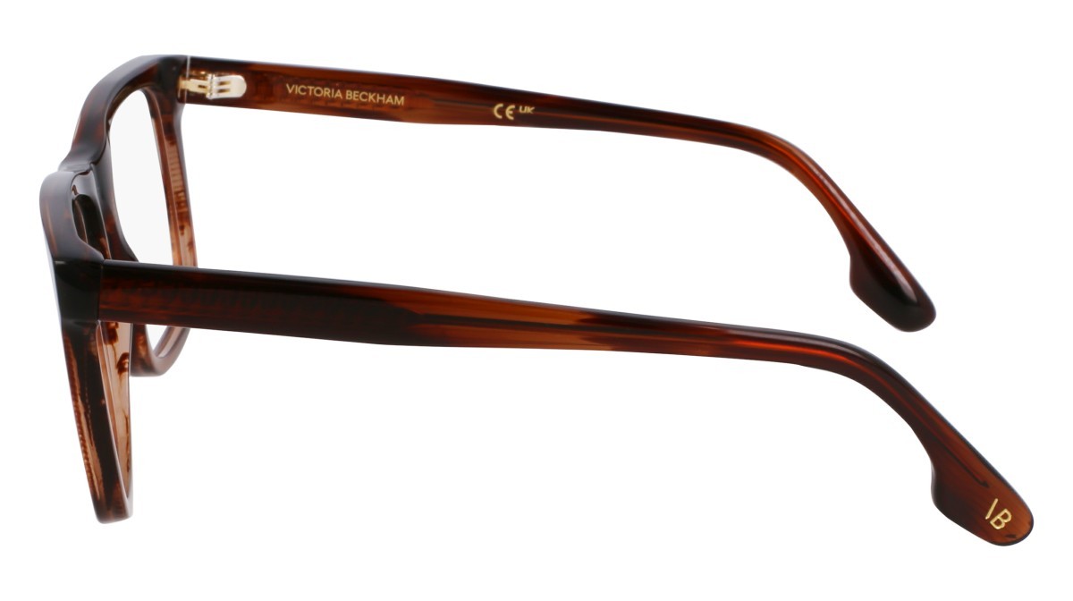 Brillen Victoria Beckham VB2670 (227) farbe brown horn form rechteckig gläser color 2