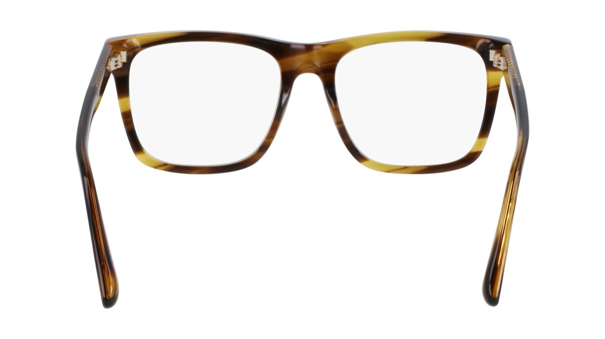 Brillen Victoria Beckham VB2670 (318) farbe striped khaki form rechteckig gläser color 3