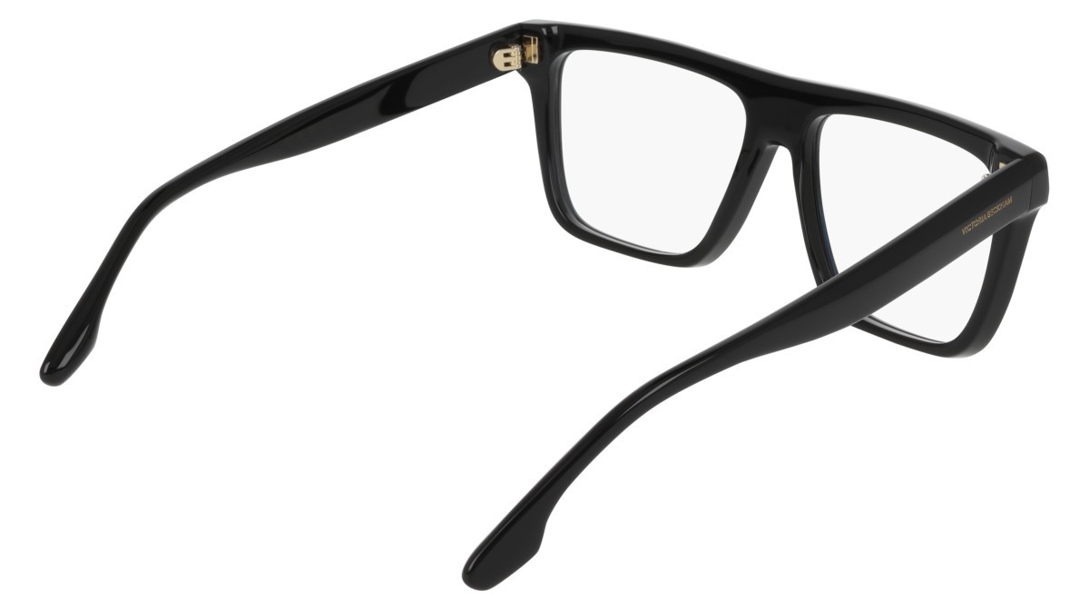 Brillen Victoria Beckham VB2678 (001) farbe black form rechteckig gläser recycled demo lens w/ar blue on the front